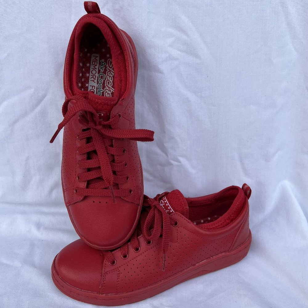 Skechers Alpha-Lite Sock Walk women's lace up walking shoes 844 210-1 US Sz 8.5
